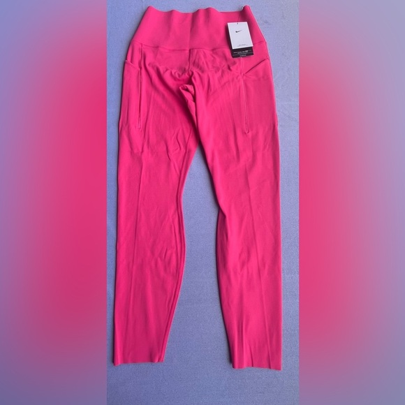 Nike Bright Pink Athletic Leggings - Picture 5 of 7